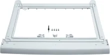 Siemens Verbindungssatz WZ11410 - Verbindungssatz für Trockner und Waschmaschine, platzsparend und sicher übereinander aufstellbar
