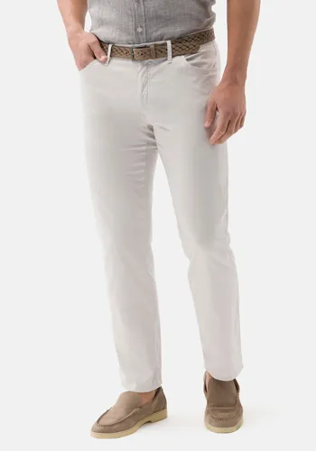 Brax Herren Style Cadiz U Ultralight Five-Pocket Hose - Bone, 33W / 32L - Wanderhose in Ultralight-Qualität, nachhaltig produziert und ideal für aktive Freizeit, Straight Fit mit umfangreicher Farbpalette.