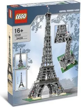 LEGO® Eiffelturm 1:300 - UCS Eiffel Tower - LEGO® Set 10181, beeindruckendes Modell des Eiffelturms in 1:300, über 3.000 detailreiche Steine für eine herausfordernde Bau-Erfahrung und elegantes Design.