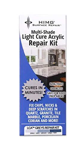 Grautöne - Light Cure Acryloberflächen-Reparatursatz - HIMG Surface Repair