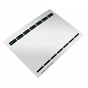 Leitz 1681 Rückenschilder 31x190mm - 175 Stück, ideal für A4 Ordner, blickdicht und schnittgestanzt