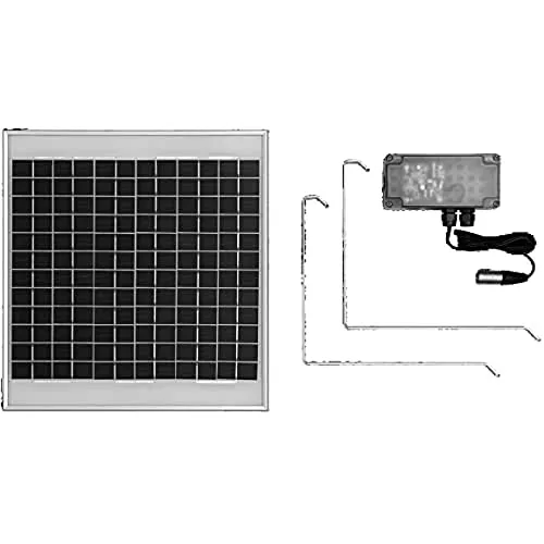 Hörmann Solar-Modul SM 1-2 für Garagentor-Antrieb ProMatic - Garagentor-Zubehör mit integriertem Laderegler, ideal zur effizienten Ladung des Antriebsakkus. Inkl. 10 m Anschlussleitung für einfache Installation.