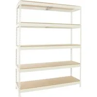 PROREGAL Schwerlastregal Wood Beast Five 200x210x90 cm – 500 kg Traglast - Robustes Schwerlastregal mit 5 verstellbaren Holzböden, ideal für Werkstatt und Lager. Hohe Stabilität und einfache Montage machen es zum perfekten Allrounder für Ihre Bedürfnisse.