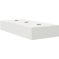 vidaXL Stylisches Weißes Stauraumbett mit Schubläden - Moderne Möbel für Schlafzimmerorganisation, bietet viel Stauraum mit versteckten Schubläden und passt perfekt zu jedem Einrichtungsstil.