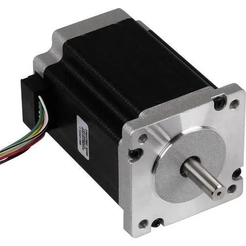 Joy-it Schrittmotor NEMA 23-01 – 3 Nm, 4.2 A - Schrittmotoren, Servomotoren – Robuster Nema 23-01 mit Doppelwelle und hohem Haltemoment von 3 Nm, ideal für präzise Anwendungen.