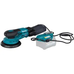 Makita Exzenterschleifer BO002CGZ XGT, akkubetrieben, 150mm Ø - Schleifmaschine für höchste Oberflächenqualität mit 40V Akku und regelbarer Drehbewegung. Integrierte Staubabsaugung und bürstenloser Motor für mehr Lebensdauer und Leistung.