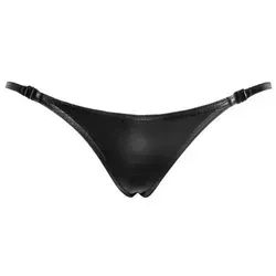 Noir Handmade String in Schwarz - M - Funktionsunterwäsche aus 90% Polyamid und 10% Elasthan für eine schmale Passform, pflegeleicht und ideal für jeden Tag