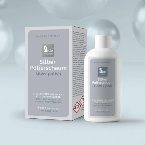 Silbo ist Vido Select Silber Polierschaum 100 ml Hochglanz plus Anlaufschutz