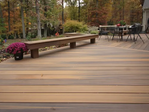 WPC Terrassendiele Horizon Ipé - Hochwertige WPC Terrassendiele in Braun, ideal für langlebige und pflegeleichte Terrassen. Maße: 13,60 x 366 cm, robust und wetterfest.