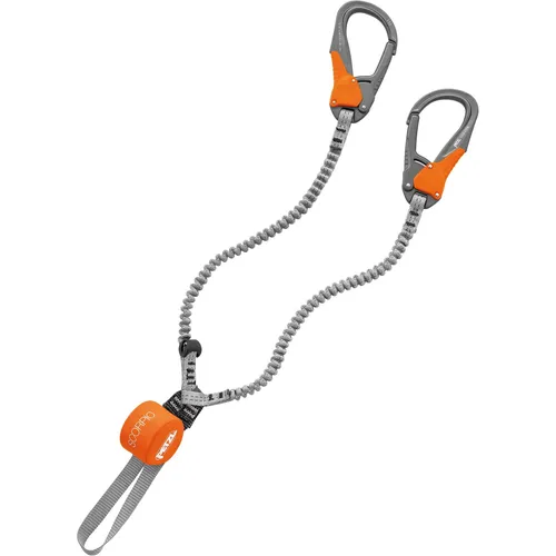 Petzl - Scorpio Eashook - Klettersteigset Gr One Size grau