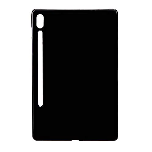 Lobwerk Schutzhülle für Samsung Galaxy Tab S6 SM-T860 10.5 Zoll Silikon Hülle Slim Case Ultra Dünn Schwarz