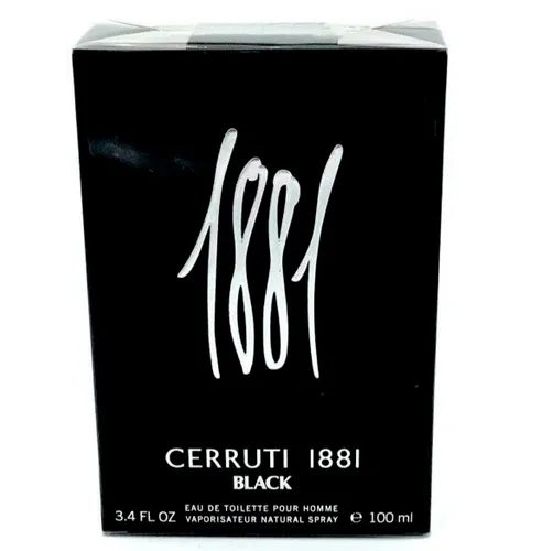 Cerruti 1881 Black Eau de Toilette 100ml - Herrenparfüm mit einem einzigartigen Duft aus Lavendel und Zitrusfrüchten, ideal für den modernen Mann, der Eleganz und Frische schätzt.