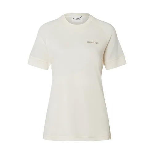 Craft Damen Pro Trail Wool T-Shirt (Größe M, weiss)