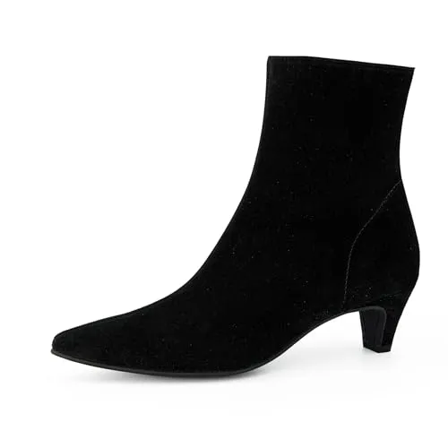 Paul Green Stiefelette - Wanderschuhe mit edlem Design, spitz zulaufender Vorderkappe und softem Leder. Ideal für stilvolle Auftritte und komfortables An- und Ausziehen dank Reißverschluss.