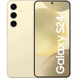 Samsung Galaxy S24 - 256 GB, Amber Yellow, 6.20", 50 Mpx, 5G, leistungsstark und vielseitig mit SIM + eSIM