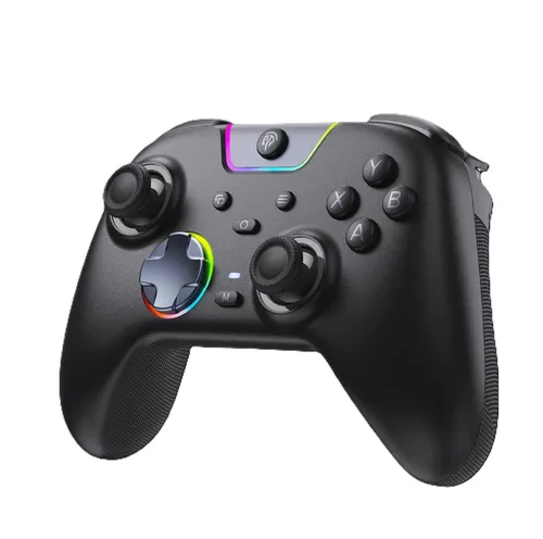 EasySMX X05 Pro Wireless Controller für Switch & Windows - Kabelloser Controller mit RGB-Beleuchtung und programmierbaren Tasten. Kompatibel mit Nintendo Switch, Windows und mehr. Ideal für gamers, die präzise Steuerung suchen.