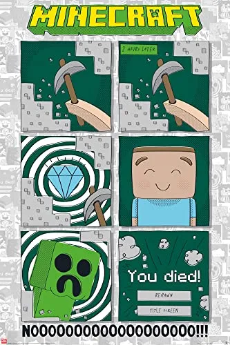 GB eye Ltd. Minecraft Poster One last Diamond