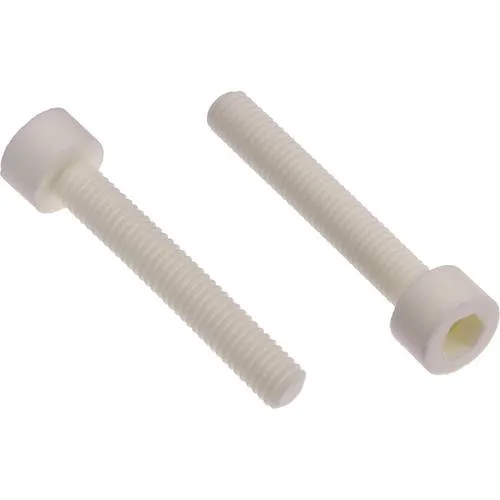 Pb Fastener Zylinderkopfschraube M6 50 mm Keramik - Hochwertige Keramikschraube M6x50mm für vielseitige Anwendungen, langlebig und korrosionsbeständig.