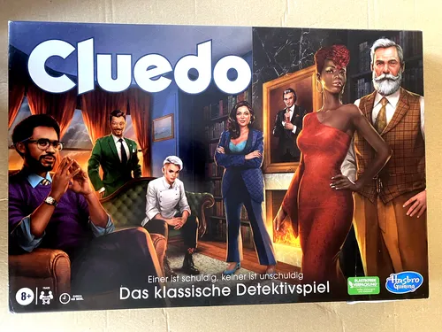 Hasbro Gaming Cluedo - Neu gestaltetes Detektivspiel für 2-6 Spieler ab 8 Jahren, mit hochwertigen Figuren und spannender Geschichte für aufregende Familienabende
