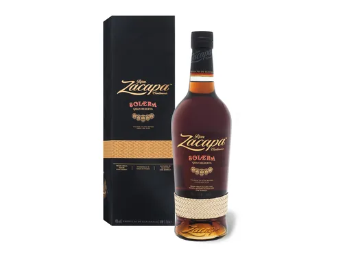Rum Solera Gran Reserva Sistema 23 - Zacapa 0,7l - Premium Rum mit komplexem Geschmack, süßen Honignoten und intensiven Aromen von Eiche und Vanille, ideal für Genießer und anspruchsvolle Gaumen.