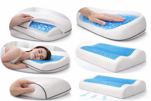 inter Kopfkissen Visco Nackenstützkissen 60x40 cm mit Gel-Technologie - Genießen Sie optimalen Schlafkomfort mit dem Visco-Nackenstützkissen. Die druckentlastende Gel-Technologie sorgt für eine angenehme Frische und unterstützt eine ergonomische Liegeposition. Ideal für Seiten-, Rücken- und Bauchschläfer.