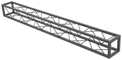 Alutruss Traversensystem 2000mm - Partybeleuchtung - Dekorative Vierecks-Traverse für trendige Konstruktionen, die mit passender Beleuchtung dramatische Effekte erzielt.
