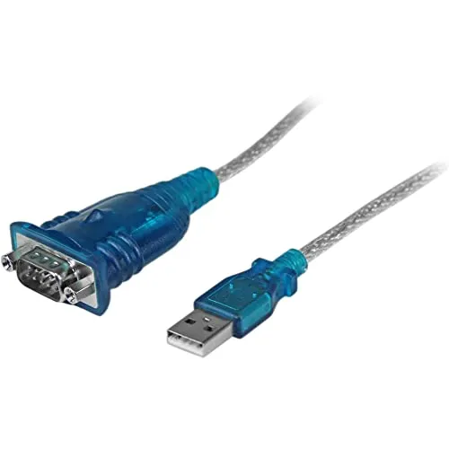 StarTech.com 1 Port USB auf Seriell RS232 Adapter - DP-HDMI-Adapter mit hoher Übertragungsgeschwindigkeit bis zu 921,6 Kbps, ideal für IT-Profis und perfekt für unterwegs.