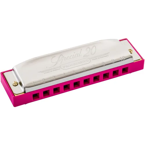 Hohner Special 20 Progressive C Pink - Diatonische Mundharmonika