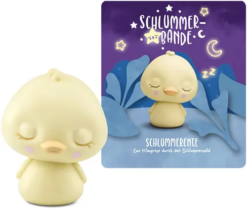Tonie Schlummerbande Schlummerente Limited Edition - Kinder-Kassettenrecorder mit liebevoll gestalteter Hörfigur, perfekt zum Einschlafen für Kinder von 1-11 Jahren.