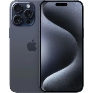 Apple Smartphone iPhone 15 Pro Max, 256GB, 6,7 Zoll, 8GB RAM, 5G, Apple iOS, titan blau