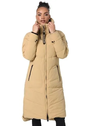 Marikoo Benikoo Damen Winterjacke – lang, warm & stylisch - Entdecken Sie die Marikoo Benikoo Damen Winterjacke: stilvoll, wind- und wasserabweisend, mit gefütterter Kapuze und praktischen Taschen. Ideal für die kalte Jahreszeit und in 16 Farben erhältlich.