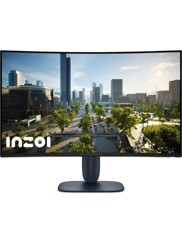 Dell Alienware 32 Gaming Monitor AW3225DM - Gaming Monitor mit 32 Zoll gebogenem Display, 2560 x 1440 QHD und 180 Hz für flüssige Spielerlebnisse. Ideal für Gamer, die höchste Ansprüche an Bildqualität und Reaktionszeit haben.