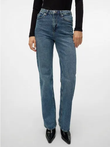 VERO MODA VMTESSA Hohe Taille Weit geschnitten Jeans - Stylische Weit geschnittene Jeans für Damen von VERO MODA, ideal für einen bequemen und modernen Look.