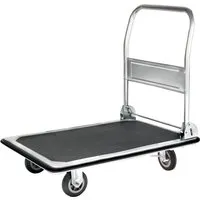 pro-bau-tec Transportwagen 14005, klappbar, Tragkraft 250kg - Baugeräte - platzsparend klappbar mit Fußbedienung, ideal für schwere Lasten bis 250kg und ausgestattet mit Anti-Rutschbelag für optimale Sicherheit.