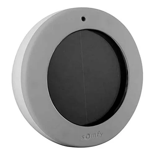 Somfy Sunis WireFree RTS Außen-Sonnensensor - Elektrische Schalter & Dimmer - 100% autarker Funk-Sonnensensor, der Markisen automatisch anpasst, basierend auf der Sonneneinstrahlung. Effizient und umweltfreundlich dank Photovoltaik-Zelle.