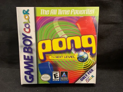 Nintendo Game Boy Color - Pong The Next Level - Neu & Sealed - US VGA Ready