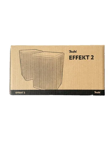 Teufel EFFEKT 2 Lautsprecher - Kabellose 20 W Satelliten-Lautsprecher in Schwarz, ideal für ein flexibles Audioerlebnis ohne Kabelsalat.