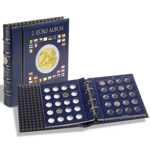 Ringbinder OPTIMA, 2-Euro Classic-Design, inkl. Schutzkassette