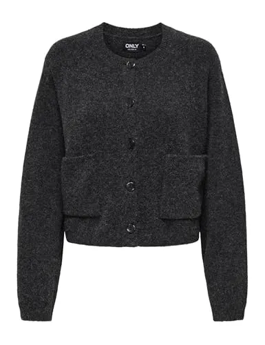 ONLY Strick-Cardigan ONLPIEMONTE - Vielseitiger Begleiter für jede Jahreszeit - Eleganter Cardigan von ONLY aus hochwertiger Materialmischung, perfekt für kühle Tage. Mit Knopfleiste und praktischen Taschen bietet er Komfort und Stil für jeden Anlass.
