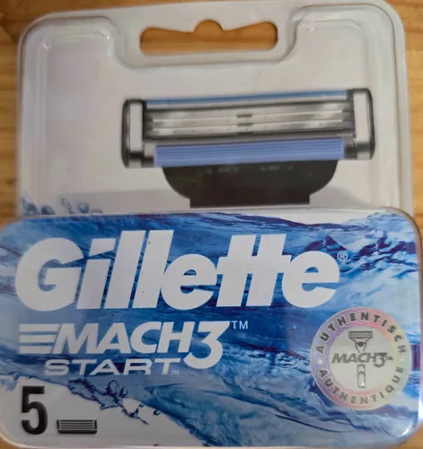 Gillette SkinGuard Sensitive Rasierklingen - 5er Pack - Hochwertige Rasierklingen für ein sanftes Rasiererlebnis, ideal für empfindliche Haut. Kompatibel mit Gillette-Rasierern und aus rostfreiem Stahl gefertigt.