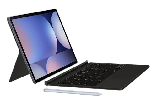 Samsung S10 Ultra Book Tablet Cover mit AI-Tastatur schwarz - Hochwertige Hülle für Samsung S10 Ultra-Book mit integrierter KI-Tastatur, die Ihre Tippgewohnheiten lernt. Schlankes Design für leichten Transport und optimalen Schutz.
