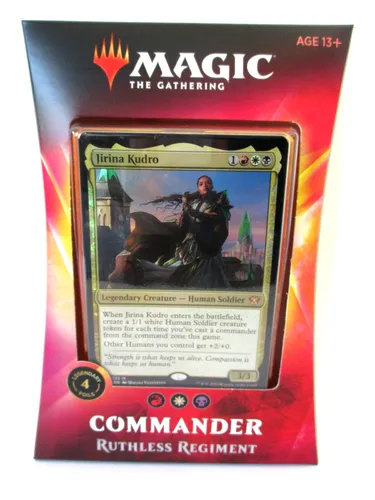 Ruthless Regiment Commander Deck Ikoria 2020 - TCG OVP Decks & Starter, strategisches Commander Deck für Magic: The Gathering mit neuen Karten aus der Ikoria-Edition.