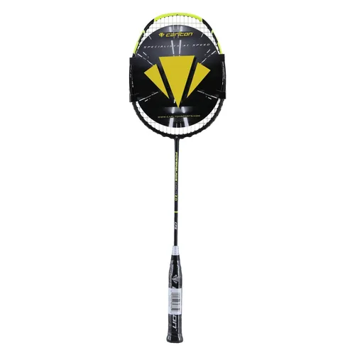 Carlton Badmintonschläger Powerblade Superlite 2.0 - Bestseller für Freizeitspieler - Carlton Badmintonschläger mit neuem CFS Cap System für Komfort und Kontrolle. Leicht und kopflastig, ideal für modernes Spiel. Gewicht: 84g, Länge: 67,5cm.