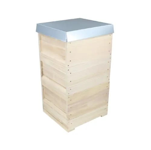 Deutsch Normal Beute DNM Bienenbeute (für 30x Rähmchen) aus Massivholz für Imker Bienen, exkl. Rähmchen