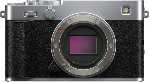 Fuji X-E5 Gehäuse / Body Silber - Kompakte Systemkamera - Spiegelreflex- & Systemkameras mit hochwertigem silbernen Design und erstklassiger Bildqualität für kreative Fotografie.