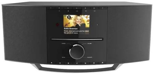 Hama Digitalradio DIR3510SCBTX schwarz - Radios mit DAB+ und Internetradio, Bluetooth RX/TX für kabelloses Streaming, Spotify und Amazon Music Unterstützung, ideal für Musikliebhaber.