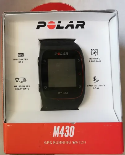 Polar M430 - Exklusive GPS-Sportuhr für Läufer, 24/7 Herzfrequenz-Tracker und Schlaf-Tracking, Vibrationsalarme, Größe M