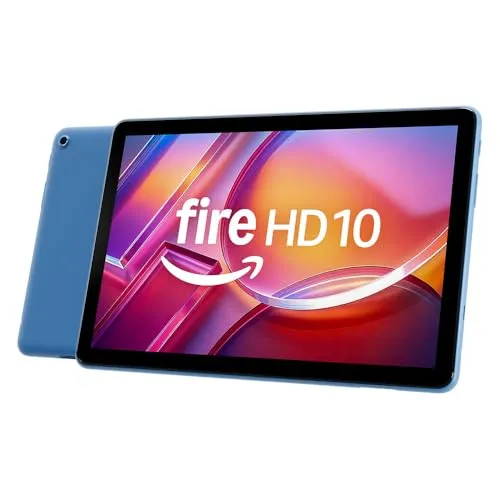 Amazon Fire HD 10 Tablet 32 GB (13. Gen. 2023) - Blau, NEU & OVP - 10 Zoll Tablet mit 13 Stunden Akkulaufzeit, Octa Core Prozessor und 32 GB Speicher – ideal für Streaming und Surfen.