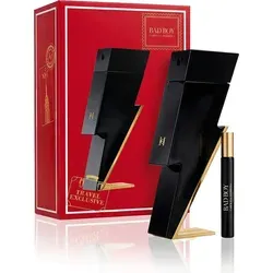 Carolina Herrera Bad Boy Duftset 100ml + Miniatur 10ml - Eau de Toilette Set für selbstbewusste Männer mit orientalisch-würzigem Duft. Enthält 100ml und eine praktische 10ml Miniatur für unterwegs.