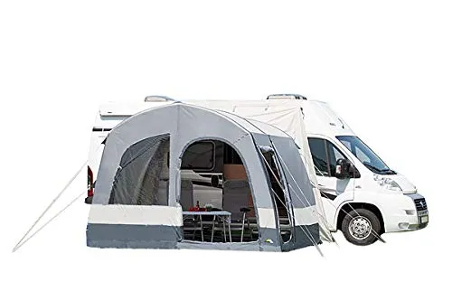dwt Luna Air Busvorzelt, 350x250cm - Aufblasbares Vorzelt mit schnellem Air-In-Gestänge, eingenähtem Zeltboden für optimalen Schutz und Lüftungen für ein angenehmes Raumklima.